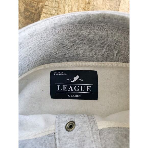 League Villanova University Snap Up Fleece Men's Size XL Wildcats EUC - Picture 11 of 12